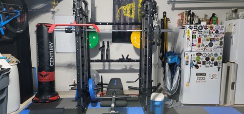 Customer photo review of Major Fitness SML07 All-In-One Home Gym Smith Machine