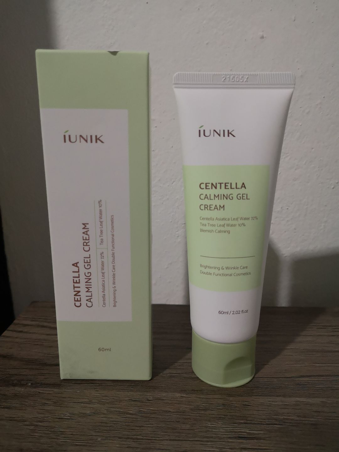 Customer photo review of [iUNIK] Centella Calming Gel Cream 60ml