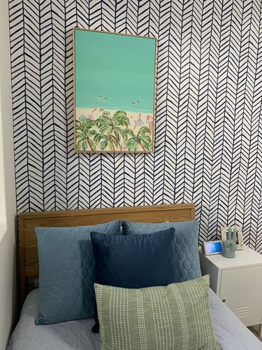 Customer photo review of Whitsundays Daydream by Belinda Stone | Framed Canvas