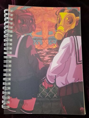 Customer photo review of Gas Mask Girls Reusable Sticker Book