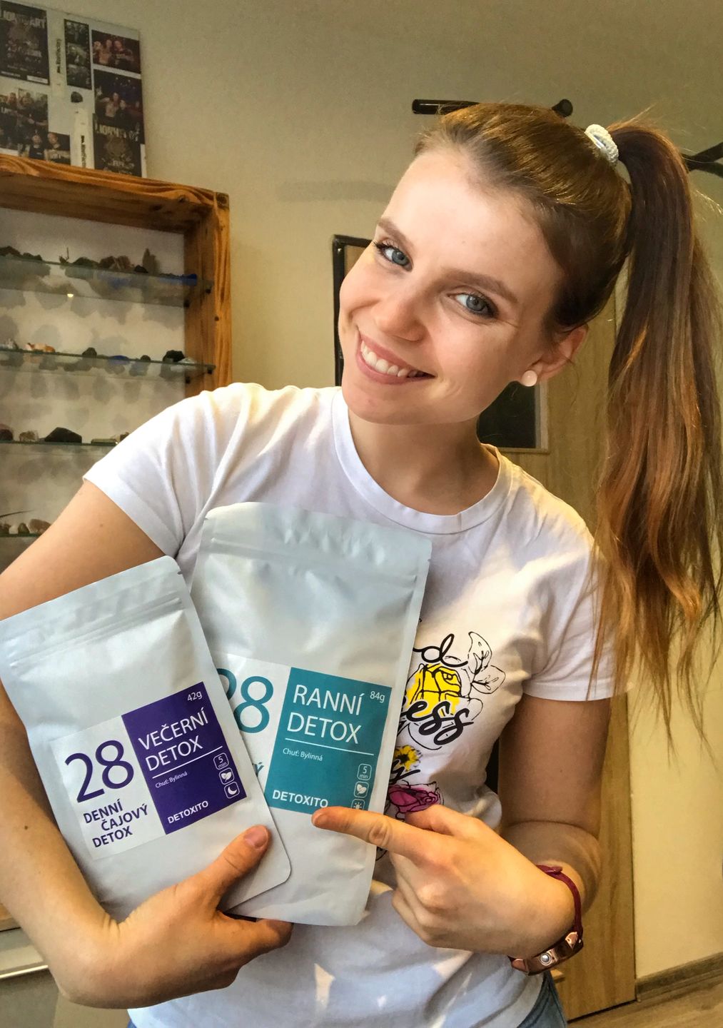 Customer photo review of Detoxikační čaje (28 denní balíček)