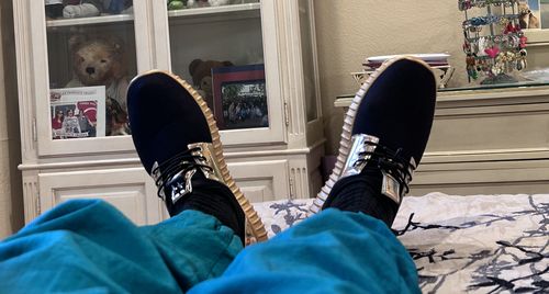 Customer photo review of Astra Sneakers - Instant Foot Pain Relief