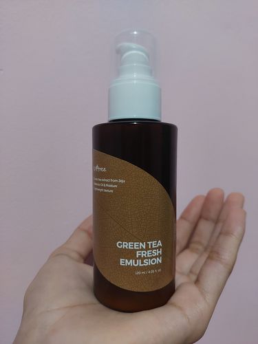 Customer photo review of GREEN TEA FRESH EMULSION 120ml