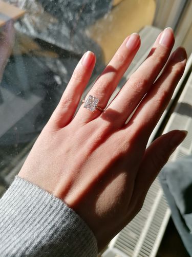 Customer photo review of Iced out Ring