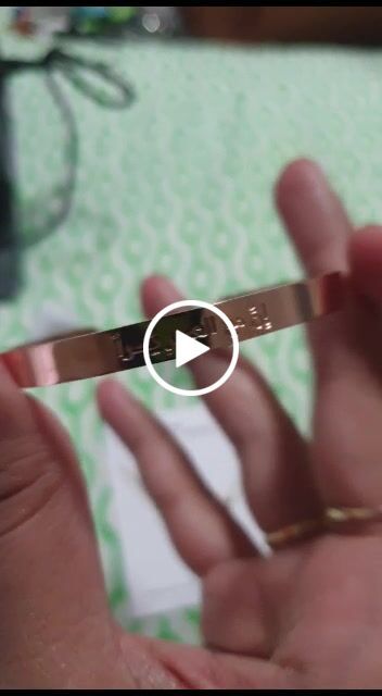 Customer video review of "Verily, with hardship comes ease" Cuff