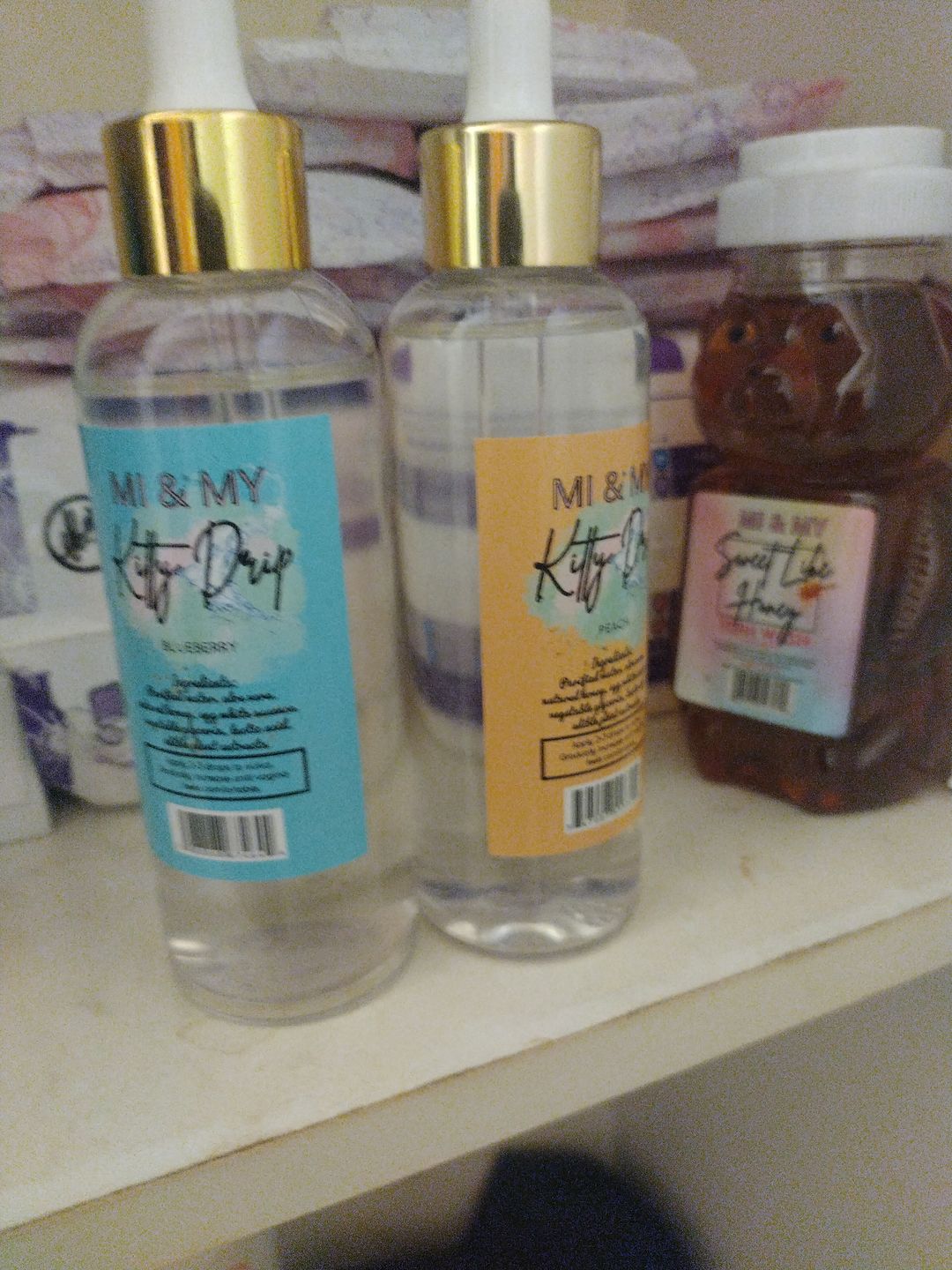 Customer photo review of Kitty Drip Flavors Collection