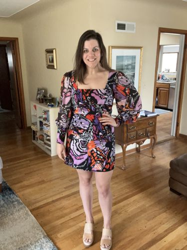 Customer photo review of elaine dress