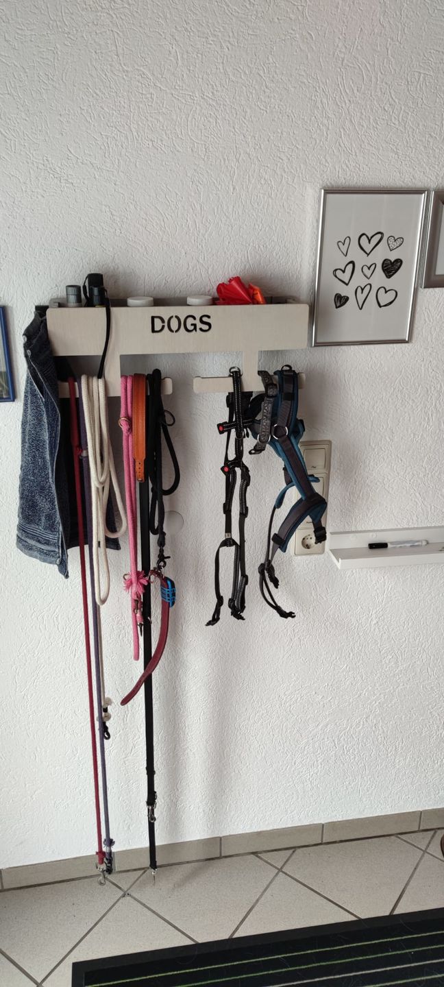 Customer photo review of PERSONALISIERUNG: Hundegarderobe XL