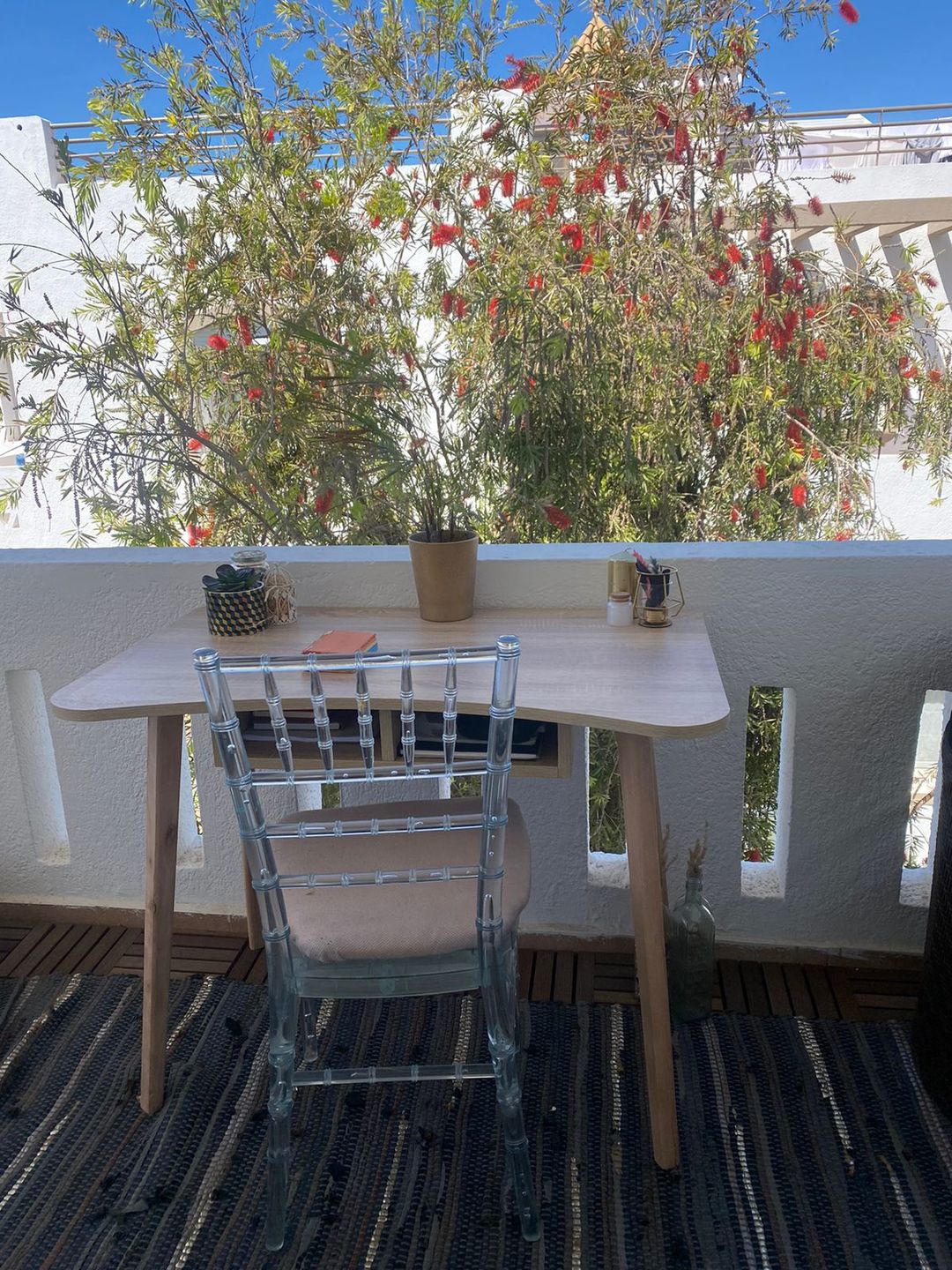 Customer photo review of PERTUIS - Bureau en bois (100x60x75)cm