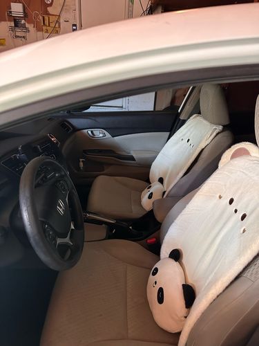 Customer photo review of Sweet Bear & Rabbit Car Cushions