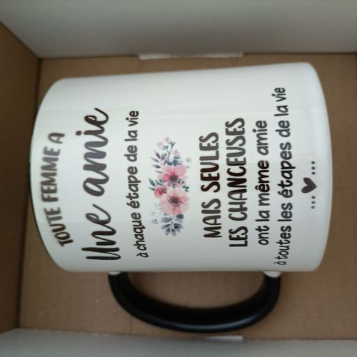 Customer photo review of Mug personnalisé | 2 meilleures amies