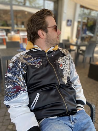Customer photo review of Four Legendary Creatures Sukajan Souvenir Jacket