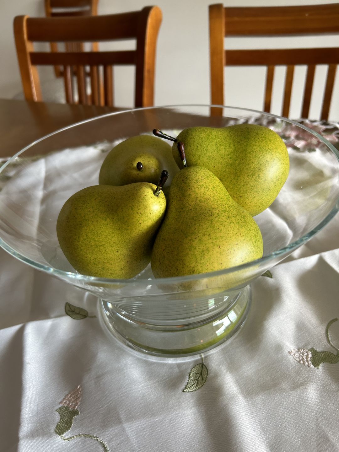 Customer photo review of PEAR Green Artificial