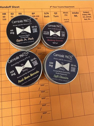 Customer photo review of Rootbeer Barrels Caffeine Melts® PLUS (150mg + 20mcg B12)