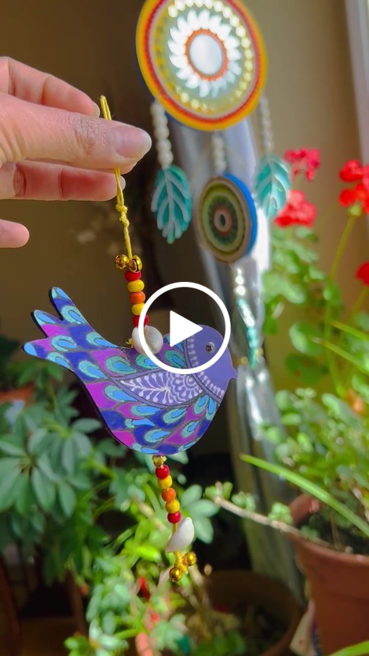 Customer video review of Unfinished Wood Bird Cute Craft Silhouette - Craft- up to 24" DIY