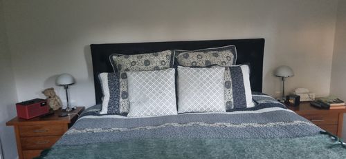 Customer photo review of Seattle Headboard