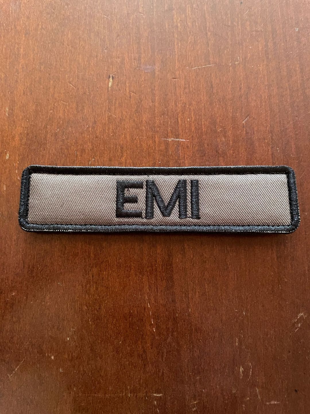 Customer photo review of Bande patronymique militaire personnalisée