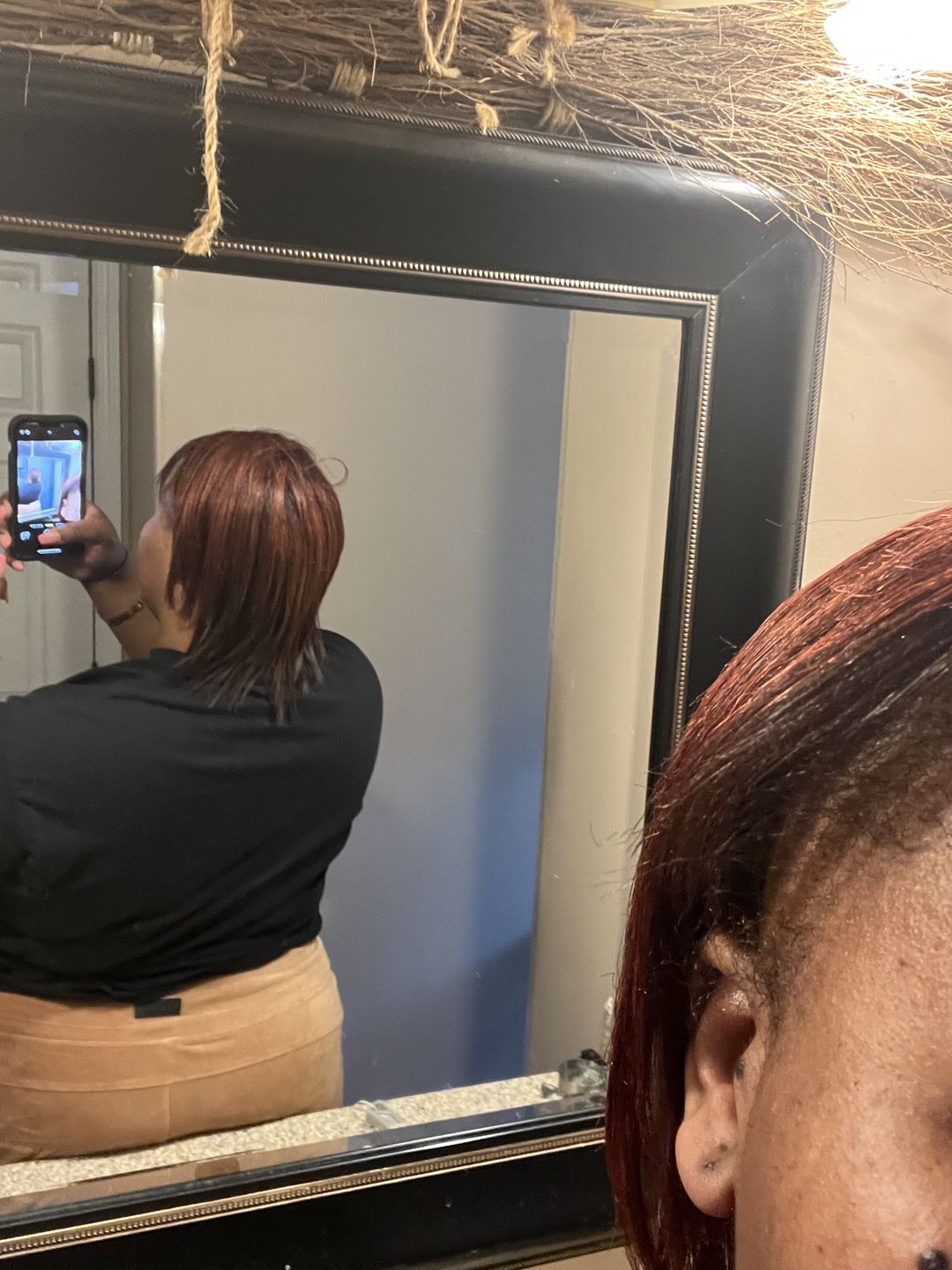 Customer photo review of Healthy Hair & Lashes bundle
