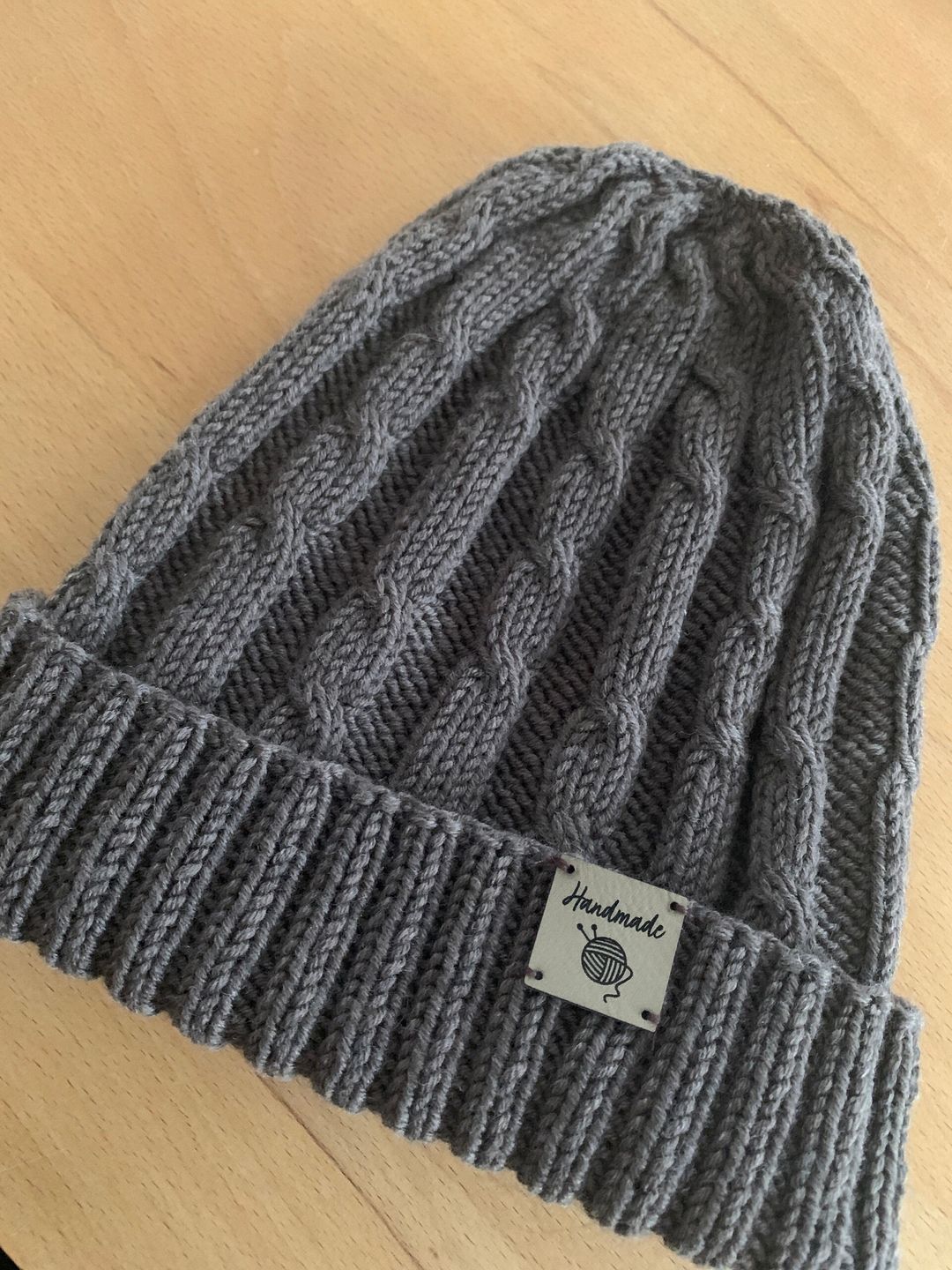 Customer photo review of Kunstleder Labels personalisiert mit Name oder Logo