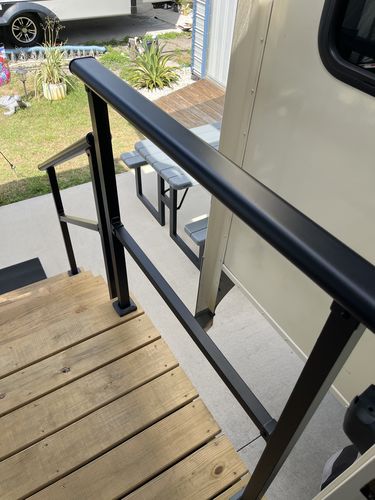 Customer photo review of Parts- Top Rail End Caps (Oval)