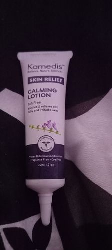 Customer photo review of תחליב להקלה מהירה על גירויים ועקיצות | SKIN RELIEF CALMING LOTION