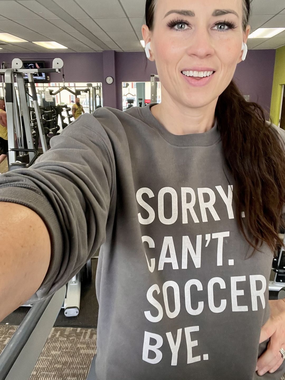 Customer photo review of Sorry Can't Soccer Bye
