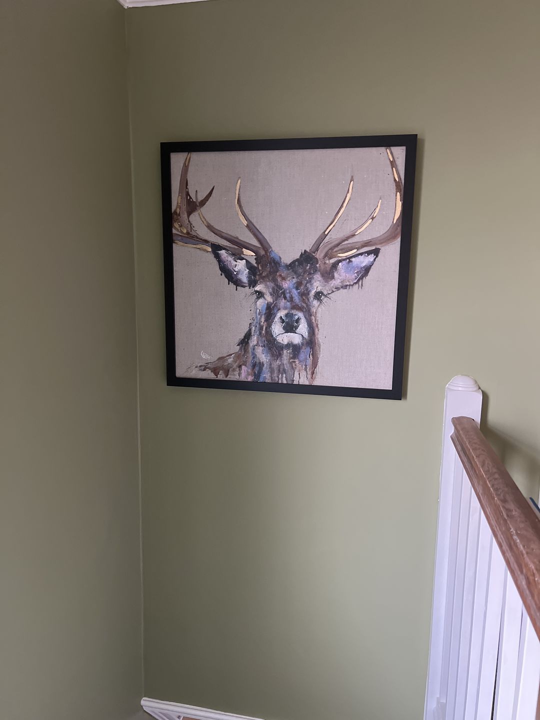 Customer photo review of Majesty By Louise Luton Framed Canvas