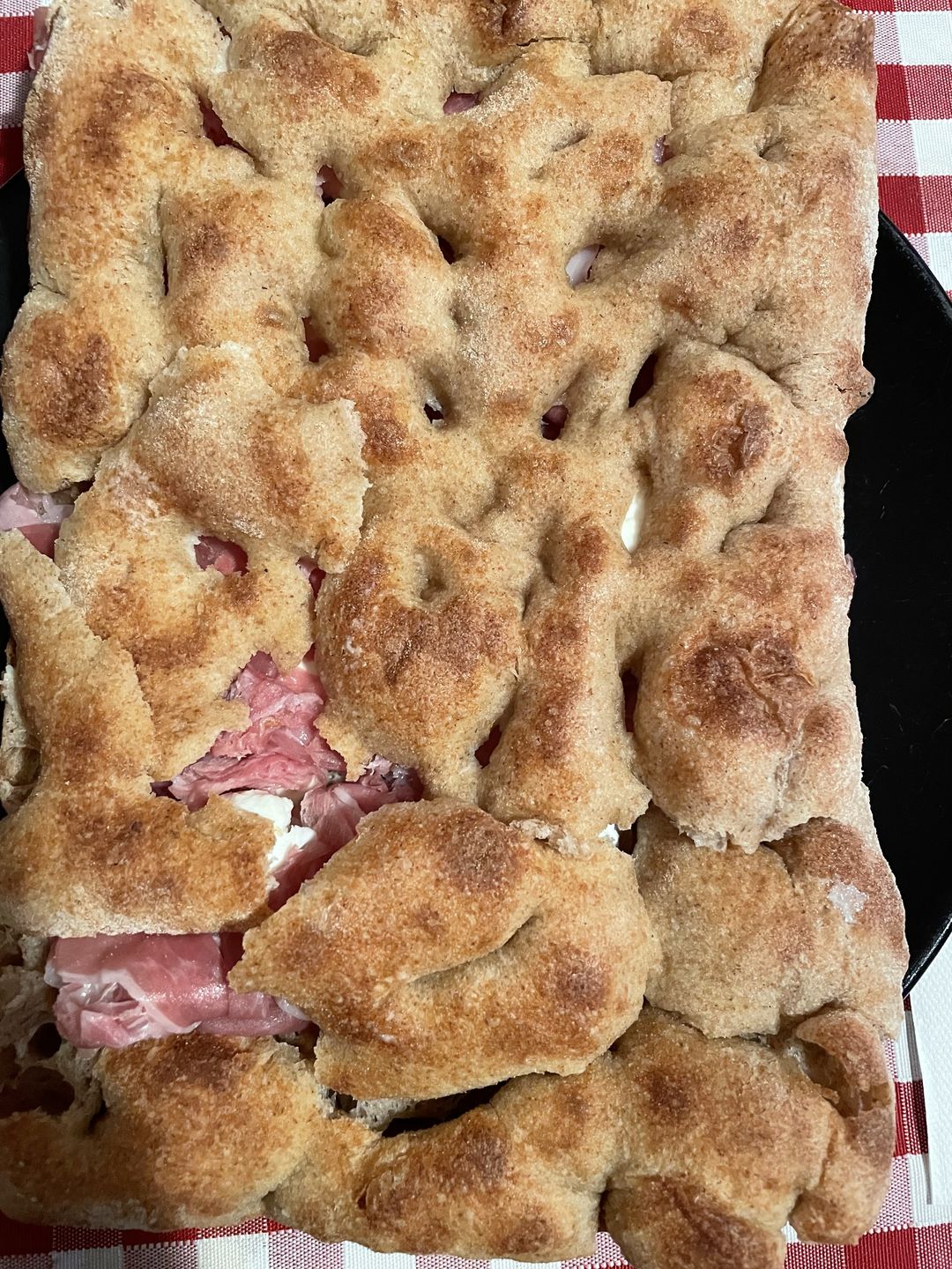 Customer photo review of Teglia Romana Integrale