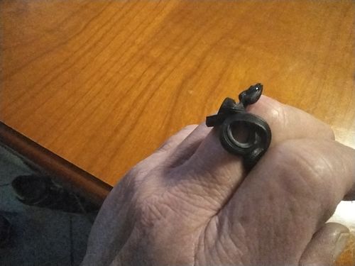 Customer photo review of Snake Ring