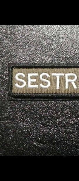 Customer photo review of Bande patronymique militaire personnalisée