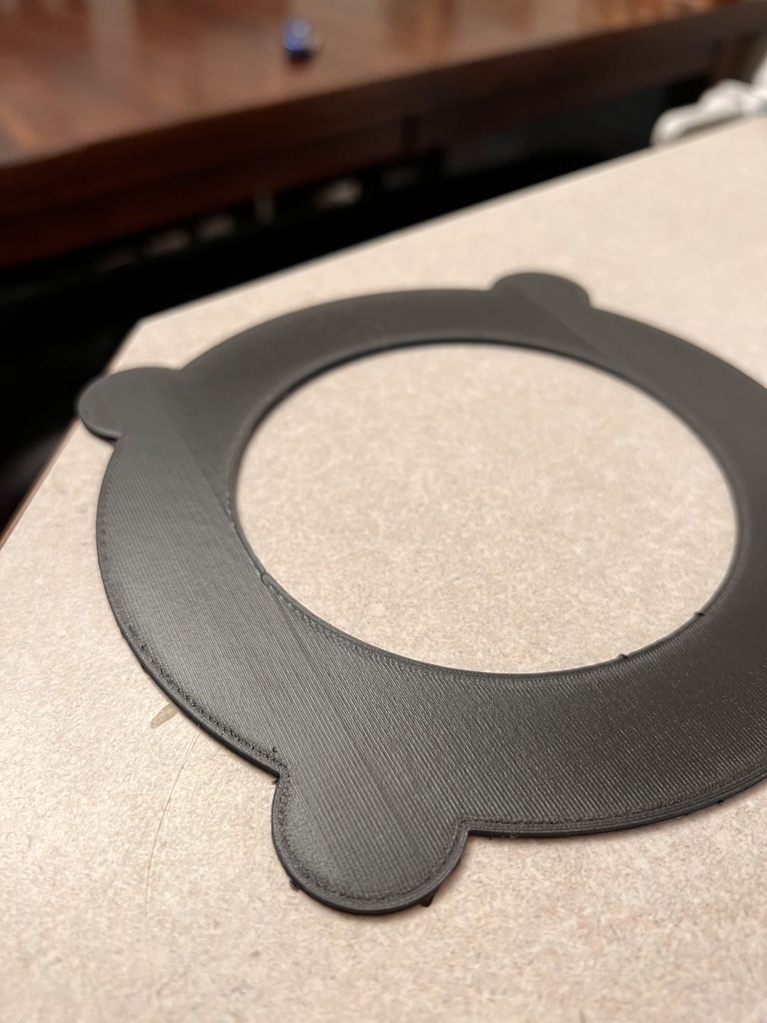 Customer photo review of Matte Black PETG Filament 1.75mm 1kg
