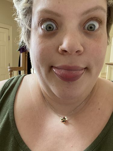 Customer photo review of Friendship Necklaces x2 Set