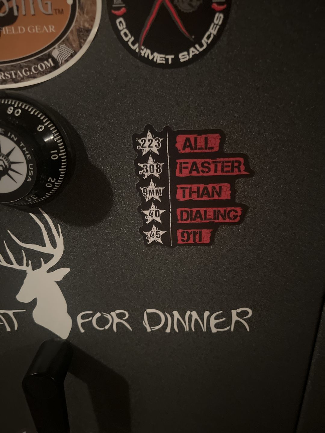 Customer photo review of All Faster than 911 Decal