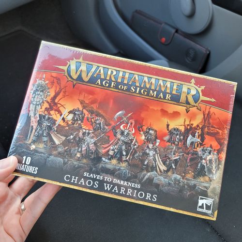 Customer photo review of Slaves To Darkness: Chaos Warriors