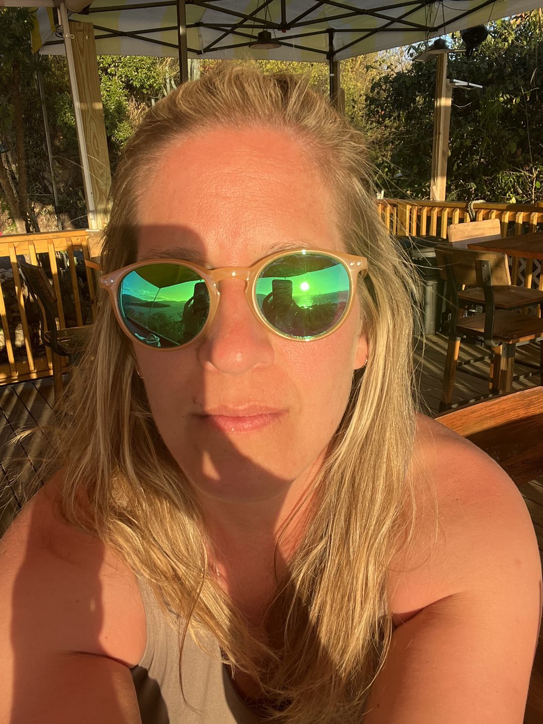 Customer photo review of Cubano - Seafoam Mirror