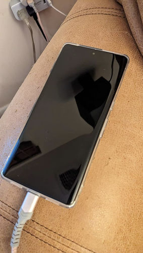 Customer photo review of UltraGlass Screen Protector for Pixel