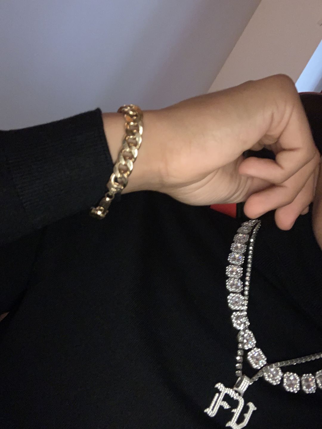 Customer photo review of ICE BREAKER. - 3MM WHITE GOLD