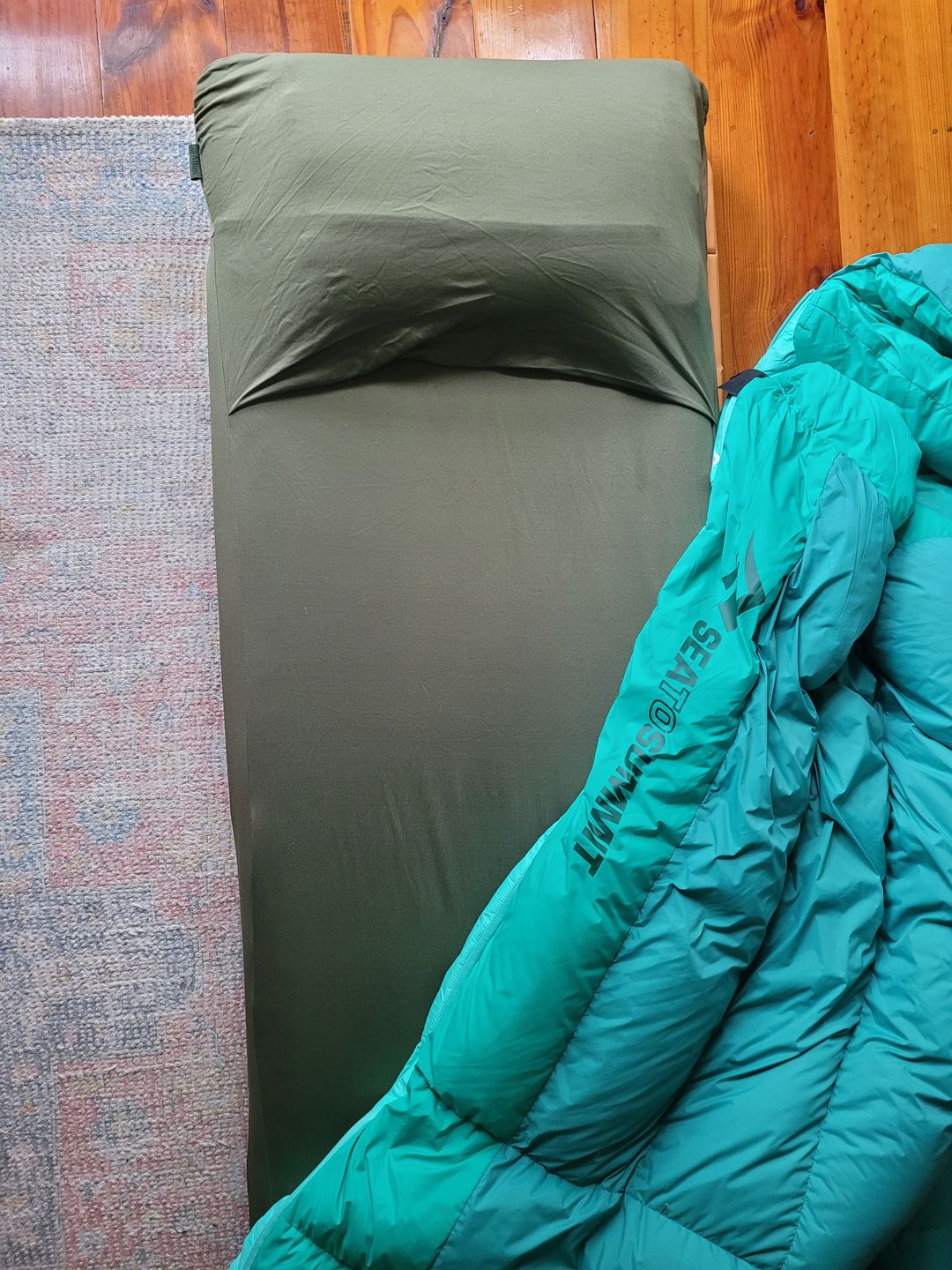 Customer photo review of Sleeping Mat - Fitted Sheet