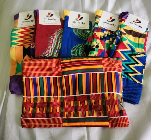 Customer photo review of The Classic Afrisocks Collection