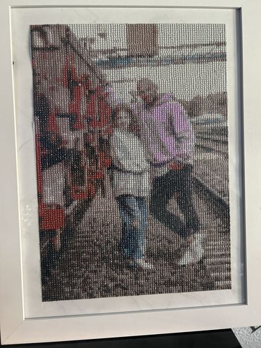 Kundenbewertung mit Foto zu Eigenes Foto Diamond Painting