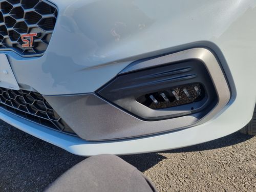 Customer photo review of Fiesta MK8 ST/ST Line "Race" Style Fog Light Armour