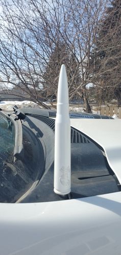 Customer photo review of 50 Cal. Bullet Antenna (DDC-EXT-A011)