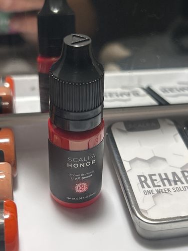 Customer photo review of Lip Pigment Collection