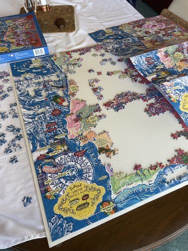Customer photo review of Wine Puzzle - Portugal