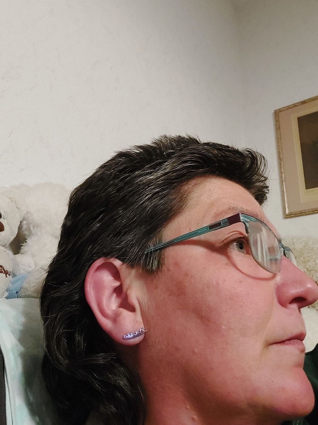 Customer photo review of LOANYA personalisierte Ohrringe