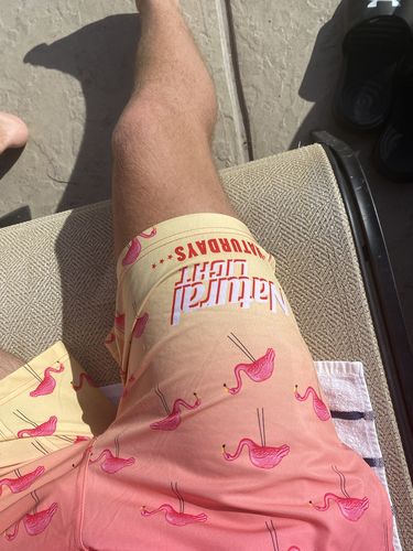 Customer photo review of ***NATURDAYS*** Flamingo Collab Swimsuit