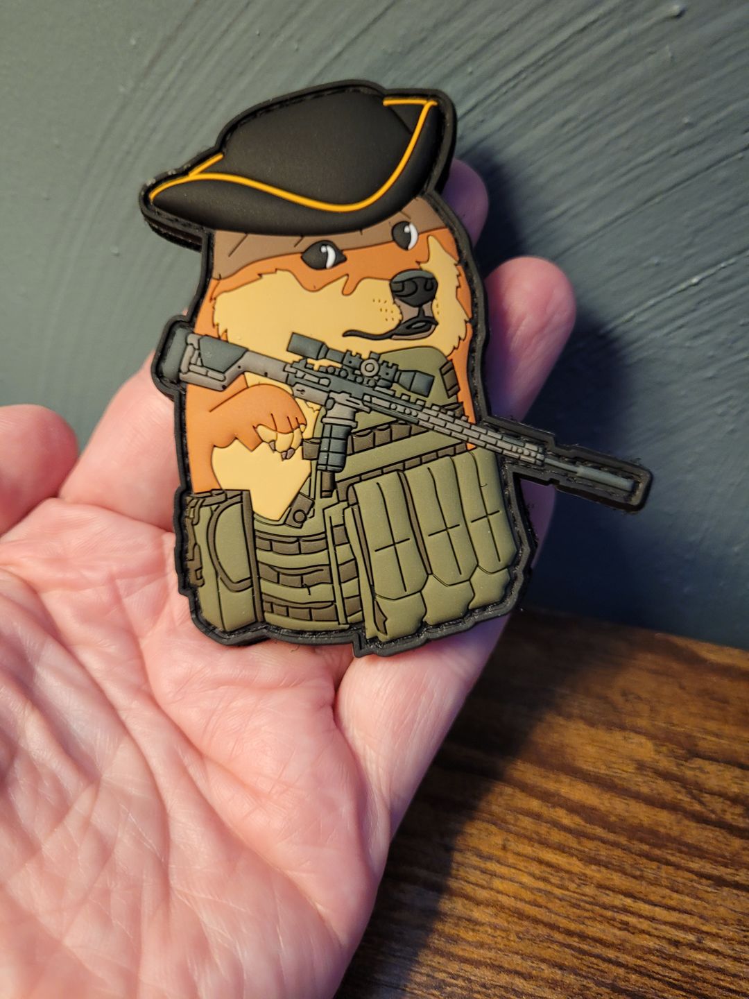 Customer photo review of Minute Man Doge