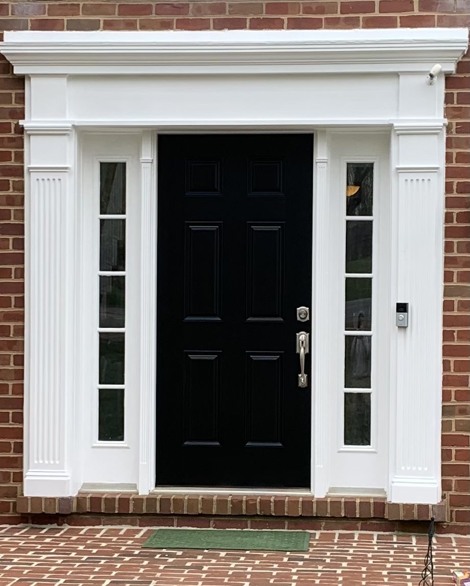 Customer photo review of 36" x 80" Smooth Fiberglass Entry Door Slab (6 Panel)