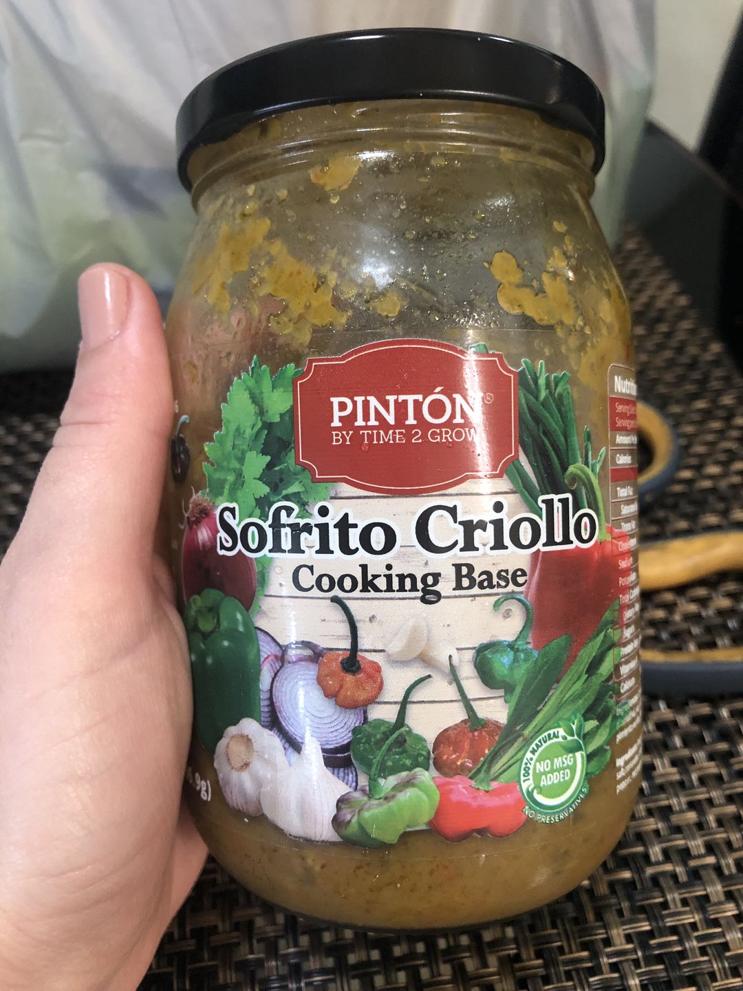 Customer photo review of Sofrito Criollo, Cooking Base