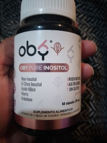 Customer photo review of OBY PURE INOSITOL | Balance hormonal, SOP, fertilidad, sistema nervioso y metabolismo